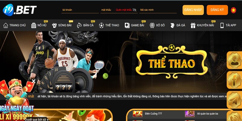 Điều kiện đăng nhập I9BET